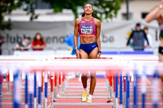 Belgian Athletics Championships day 2 - 26 07 2026 LEUVEN, BELGIUM - JULY 26 : Thiam Nafissatou during day 2 of the Allianz Belgian Athletics Championships on July 26, 2026 in Leuven, Belgium, 26 07 2026  Copyright: xTomasxSiskx