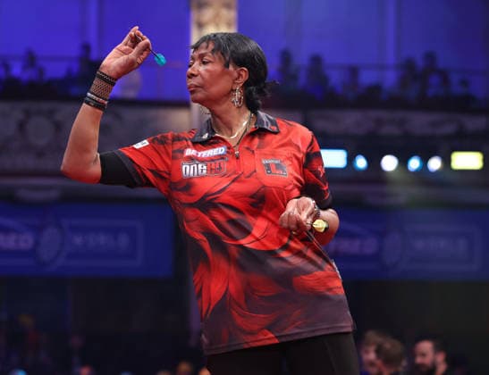 World Matchplay Darts 2026 FINAL Deta Hedman during the World Matchplay Darts Final at Winter Gardens, Blackpool, UK on 26 July 2026. Blackpool Winter Gardens UK Editorial use only , Copyright: xChrisxSargeantx PSI-24532-0060