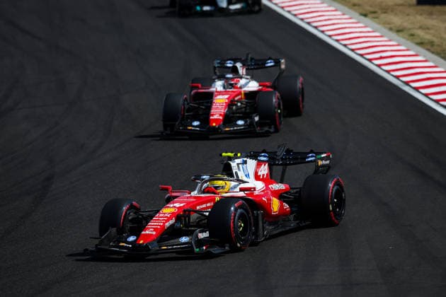F1 - HUNGARIAN GRAND PRIX 2026 44 HAMILTON Lewis (gbr), Scuderia Ferrari SF-26, action during the Formula 1 Hungarian Grand Prix 2026, 11th round of the 2026 Formula One World Championship, WM, Weltmeisterschaft from July 24 to 26, 2026 on the Hungaroring, in Mogyorod near Budapest, Hungary -  Copyright: xXavixBonillax