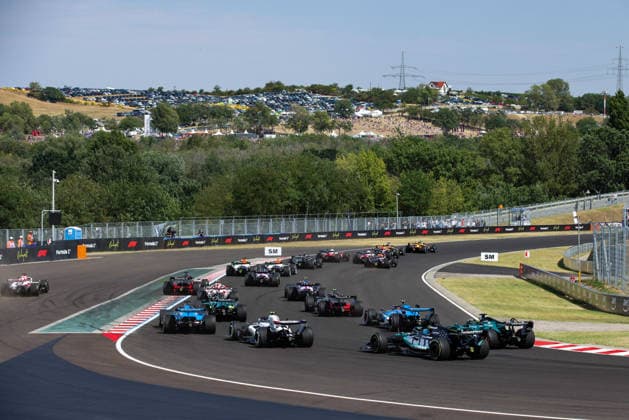 F1 - HUNGARIAN GRAND PRIX 2026 Startduring the Formula 1 Hungarian Grand Prix 2026, 11th round of the 2026 Formula One World Championship, WM, Weltmeisterschaft from July 24 to 26, 2026 on the Hungaroring, in Mogyorod near Budapest, Hungary -  Copyright: xXavixBonillax