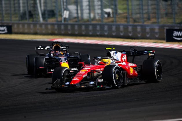 F1 - HUNGARIAN GRAND PRIX 2026 44 HAMILTON Lewis (gbr), Scuderia Ferrari SF-26, action during the Formula 1 Hungarian Grand Prix 2026, 11th round of the 2026 Formula One World Championship, WM, Weltmeisterschaft from July 24 to 26, 2026 on the Hungaroring, in Mogyorod near Budapest, Hungary -  Copyright: xXavixBonillax