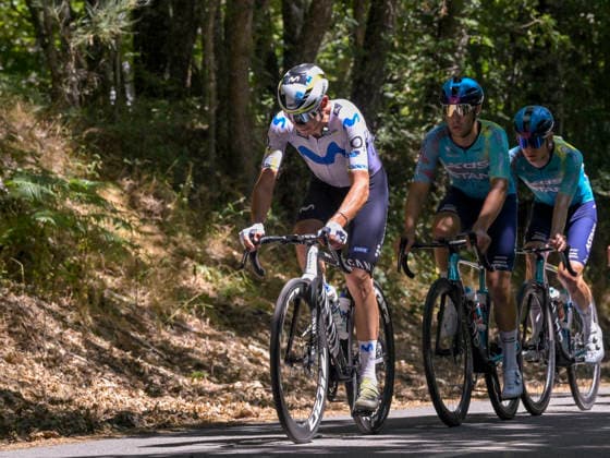 July 26, 2026, Zamora, Robleda - Cervantes, Spain: Professional cyclists at the 40th edition of the Clasica Castilla y Leon on July 2, 2026, in Madrid, Spain. 40th Edition Of The Clasica Castilla Y Leon (07.26.26)  - ZUMAc312 20260726_zsp_c312_034 Copyright: xOscarxManuelxSanchezx