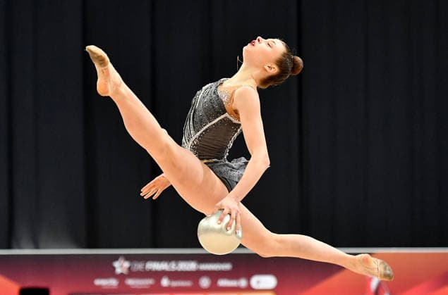 26.07.2026, xhbx, Turnen Rhythmische Sportgymnastik, Deutsche Meisterschaften 2026 v.l. Lada Pusch (TSV Schmiden) Übung mit dem Ball (DFL DFB REGULATIONS PROHIBIT ANY USE OF PHOTOGRAPHS as IMAGE SEQUENCES and or QUASI-VIDEO) Hannover *** July 26, 2026, xhbx, Rhythmic Gymnastics, 2026 German Championships v l Lada Pusch TSV Schmiden Ball Routine DFL DFB REGULATIONS PROHIBIT ANY USE OF PHOTOGRAPHS as IMAGE SEQUENCES and or QUASI-VIDEO Hannover