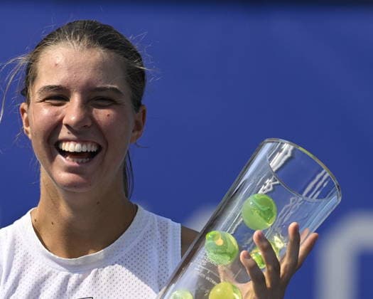 Austria s Lilli Tagger won her first WTA, Tennis Damen Tour title after defeating eighth seed Daria Snigur of Ukraine in final of the women s WTA 250 Livesport Prague Open 2026 tennis tournament in Prague, Czech Republic, on July 26, 2026. (CTKxPhoto MichalxKrumphanzl) CTKPhotoP2026072603677  CTKPhotoP2026072603677