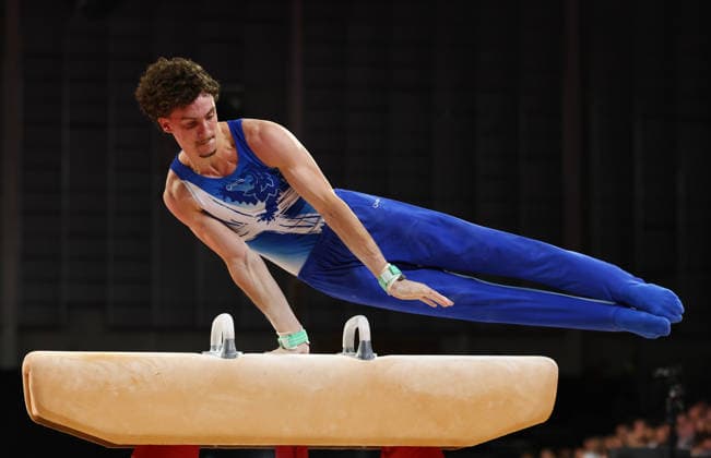 July 26, 2026, Glasgow, Scotland, Great Britain: REUBEN WARD of Scotland competes at the pommel horse of the Artistic Gymnastics Men s All-Around Final of the Commonwealth Games Glasgow 2026 at the Tollcross International Swimming Centre in Glasgow, Scotland. REUBEN WARD wins the gold medal at the All-Around. Commowealth Games 2026: Artistic Gymnastics  - ZUMAc179 20260726_zep_c179_011 Copyright: xMickaelxChavetx