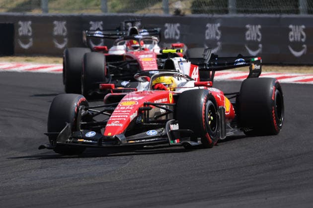 F1 Hungarian Grand Prix 2026 Lewis Hamilton and Charles Leclerc of Ferrari during the Formula 1 Hungarian Grand Prix at Hungaroring in Budapest, Hungary on July 26, 2026. Budapest Hungary  Copyright: xJakubxPorzyckix originalFilename:porzycki-f1hungar260726_npW70.jpg