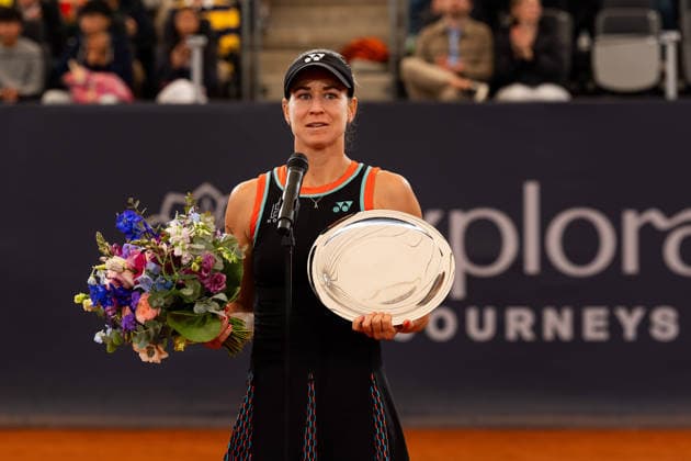 Finalistin Anna Bondar (HUN) nach dem Spiel, GER, Anna Bondar vs Tamara Korpatsch, Tennis, MSC Hamburg Ladies Open WTA, Tennis Damen 250, Finale, 26.07.2026 GER, Anna Bondar vs Tamara Korpatsch, Tennis, MSC Hamburg Ladies Open WTA 250, Finale, 26.07.2026 Hamburg *** Finalist Anna Bondar (HUN) after the match, GER, Anna Bondar vs. Tamara Korpatsch, Tennis, MSC Hamburg Ladies Open WTA 250, Final, July 26, 2026, GER, Anna Bondar vs. Tamara Korpatsch, Tennis, MSC Hamburg Ladies Open WTA 250, Final, July 26, 2026, Hamburg Copyright: xEibner-Pressefoto MaxxVincenx EP_MVN