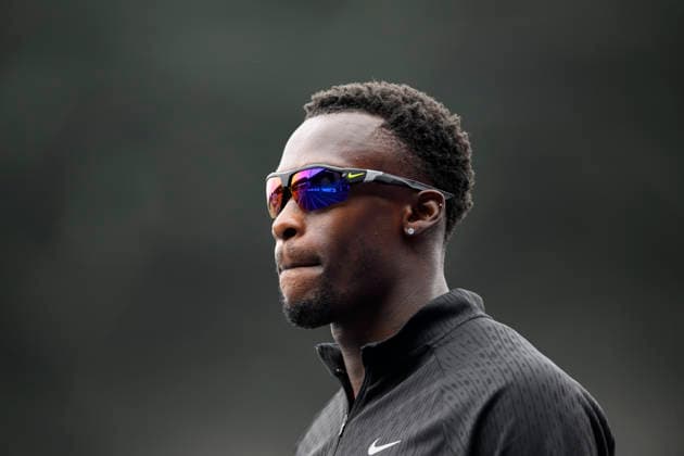 ANSAH Owen. Halbfinale 200m der Männer, am 26.07.2026 Leichtathletik Deutschen Meisterschaften vom 25.07.- 26.07.2026 in Bochum-Wattenscheid Deutschland. Lohrheidestadion *** ANSAH Owen, Men s 200m Semifinal, July 26, 2026, German Track and Field Championships, July 25–26, 2026, in Bochum-Wattenscheid, Germany, Lohrheidestadion