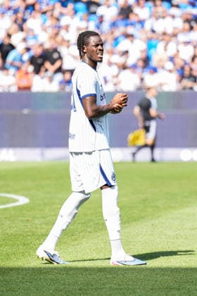 Freundschaftsspiel: Karlsruher SC vs FC Internazionale Milano, 26.07.2026 Yann Bisseck (FC Internaziolane Milano, 31) Freundschaftsspiel: Karlsruher SC vs FC Internazionale Milano, BBBank Wildpark Karlsruhe, 26.07.2026 DFB DFL REGULATIONS PROHIBIT ANY USE OF PHOTOGRAPHS AS IMAGE SEQUENCES AND OR QUASI-VIDEO. *** Friendly Match: Karlsruher SC vs. FC Internazionale Milano, July 26, 2026 Yann Bisseck, FC Internazionale Milano, 31 Friendly Match: Karlsruher SC vs. FC Internazionale Milano, BBBank Wildpark Karlsruhe, July 26, 2026 DFB and DFL regulations prohibit any use of photographs as image sequences and or quasi-video Copyright: xBEAUTIFULxSPORTS Boscox