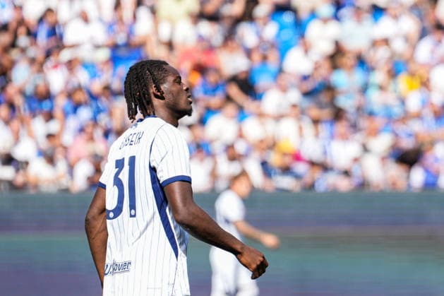 Freundschaftsspiel: Karlsruher SC vs FC Internazionale Milano, 26.07.2026 Yann Bisseck (FC Internaziolane Milano, 31) Freundschaftsspiel: Karlsruher SC vs FC Internazionale Milano, BBBank Wildpark Karlsruhe, 26.07.2026 DFB DFL REGULATIONS PROHIBIT ANY USE OF PHOTOGRAPHS AS IMAGE SEQUENCES AND OR QUASI-VIDEO. *** Friendly Match: Karlsruher SC vs. FC Internazionale Milano, July 26, 2026 Yann Bisseck, FC Internazionale Milano, 31 Friendly Match: Karlsruher SC vs. FC Internazionale Milano, BBBank Wildpark Karlsruhe, July 26, 2026 DFB and DFL regulations prohibit any use of photographs as image sequences and or quasi-video Copyright: xBEAUTIFULxSPORTS Boscox