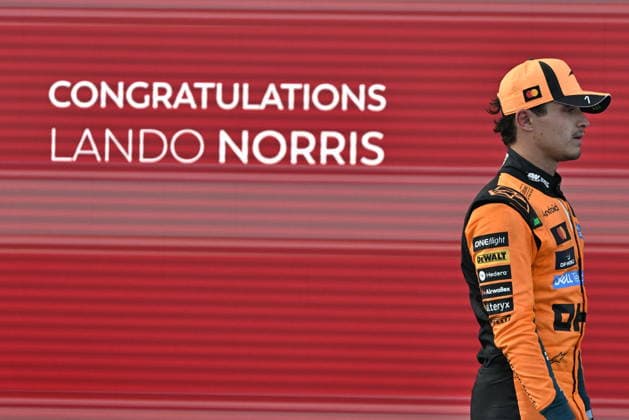 RECORD DATE NOT STATED F1 Grand Prix of Hungary MOGYOROD, HUNGARY JULY 26: Lando Norris of Great Britain celebrates after the race of the Formula 1 AWS Hungarian Grand Prix 2026 at the Hungaroring on July 26, 2026 in Mogyorod, Hungary. Budapest Hungary  Copyright: xArturxWidakx originalFilename:widak-f1grandp260726_npAlB.jpg