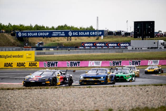 DTM, 9. + 10. Rennen Oschersleben 2026 130 Lamborghini Temerario GT3, ABT Sportsline: Luca Engstler - picture by Gruppe C Photography Oschersleben Motorsportarena Oschersleben Deutschland Copyright: xGruppexCxPhotographyx