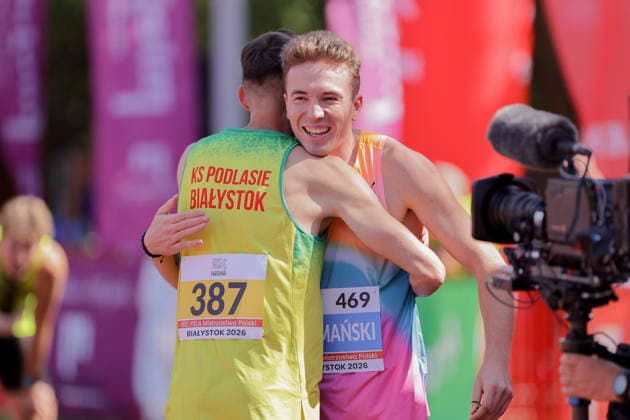 Bialystok 26.07.2026 LEKKOATLETYKA 102. PZLA MISTRZOSTWA POLSKI SENIOROW LEKKOATLETYKA LEKKA ATLETYKA 102. ATHLETICS POLISH NATIONAL OUTDOOR CHAMPIONSHIPS NZ CZYKIER DAMIAN SZYMANSKI JAKUB FOT. MACIEJ GILEWSKI 058SPORT.PL NEWSPIX.PL --- newspix.pl 