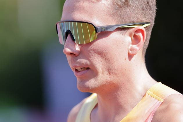 Bialystok 26.07.2026 LEKKOATLETYKA 102. PZLA MISTRZOSTWA POLSKI SENIOROW LEKKOATLETYKA LEKKA ATLETYKA 102. ATHLETICS POLISH NATIONAL OUTDOOR CHAMPIONSHIPS NZ SZYMANSKI JAKUB OKULARY DETAL SZCZEGOL DETAIL FOT. MACIEJ GILEWSKI 058SPORT.PL NEWSPIX.PL --- newspix.pl 