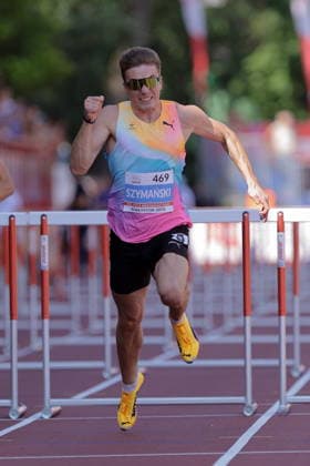 Bialystok 26.07.2026 LEKKOATLETYKA 102. PZLA MISTRZOSTWA POLSKI SENIOROW LEKKOATLETYKA LEKKA ATLETYKA 102. ATHLETICS POLISH NATIONAL OUTDOOR CHAMPIONSHIPS NZ SZYMANSKI JAKUB FOT. MACIEJ GILEWSKI 058SPORT.PL NEWSPIX.PL --- newspix.pl 