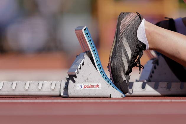 Bialystok 26.07.2026 LEKKOATLETYKA 102. PZLA MISTRZOSTWA POLSKI SENIOROW LEKKOATLETYKA LEKKA ATLETYKA 102. ATHLETICS POLISH NATIONAL OUTDOOR CHAMPIONSHIPS NZ BUTY PLATFORMA DETAL SZCZEGOL DETAIL FOT. MACIEJ GILEWSKI 058SPORT.PL NEWSPIX.PL --- newspix.pl 