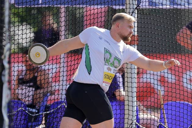 Bialystok 26.07.2026 LEKKOATLETYKA 102. PZLA MISTRZOSTWA POLSKI SENIOROW LEKKOATLETYKA LEKKA ATLETYKA 102. ATHLETICS POLISH NATIONAL OUTDOOR CHAMPIONSHIPS NZ STACHNIK OSKAR FOT. MACIEJ GILEWSKI 058SPORT.PL NEWSPIX.PL --- newspix.pl 