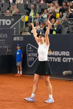 MSC Hamburg Ladies Open - Day 7 Fifth seed Tamara Korpatsch of Germany celebrates after winning the singles final against fourth seed Anna Bondar of Hungary at the 2026 MSC Hamburg Ladies Open women s tennis tournament at Am Rothenbaum in Hamburg, Germany. Hamburg Hamburg Germany  Copyright: xOwenxHammondx originalFilename:hammond-2026msch260726_npAFB.jpg