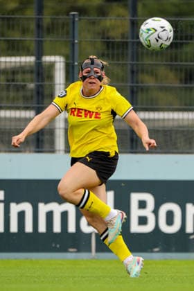 Dortmund, Deutschland: 26.07.2026 - Testspiel - BVB Frauen vs. SC Heerenveen Frauen Im Bild: Ramona Meier (BVB) *** Dortmund, Germany, July 26, 2026: Friendly match between BVB Women and SC Heerenveen Women. Pictured: Ramona Meier (BVB) Copyright: HMBxMedia MadeleinexFantini