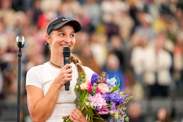 MSC Hamburg Ladies Open - Day 7 Fifth seed Tamara Korpatsch of Germany celebrates after winning the singles final against fourth seed Anna Bondar of Hungary at the 2026 MSC Hamburg Ladies Open women s tennis tournament at Am Rothenbaum in Hamburg, Germany. Hamburg Hamburg Germany  Copyright: xOwenxHammondx originalFilename:hammond-2026msch260726_npVKi.jpg