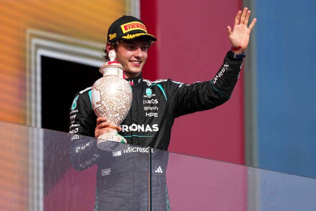 Andrea Kimi Antonelli of Italy and Mercedes AMG Petronas F1 Team , Race, F1 Grand Prix of Hungary, am 26. July 2026 in Budapeste, Hungary. (Foto von Diogo Cardoso DeFodi Images) Andrea Kimi Antonelli of Italy and Mercedes AMG Petronas F1 Team , Race, F1 Grand Prix of Hungary, Hungaroring on July 26, 2026 in Budapeste, Hungary. (Photo by Diogo Cardoso DeFodi Images) - *** Andrea Kimi Antonelli of Italy and the Mercedes AMG Petronas F1 Team, Race, F1 Grand Prix of Hungary, on July 26, 2026, in Budapest, Hungary. Photo by Diogo Cardoso DeFodi Images. Andrea Kimi Antonelli of Italy and the Mercedes AMG Petronas F1 Team, Race, F1 Grand Prix of Hungary, Hungaroring on July 26, 2026, in Budapest, Hungary. Photo by Diogo Cardoso DeFodi Images