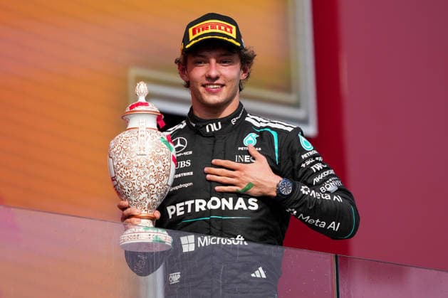 Andrea Kimi Antonelli of Italy and Mercedes AMG Petronas F1 Team , Race, F1 Grand Prix of Hungary, am 26. July 2026 in Budapeste, Hungary. (Foto von Diogo Cardoso DeFodi Images) Andrea Kimi Antonelli of Italy and Mercedes AMG Petronas F1 Team , Race, F1 Grand Prix of Hungary, Hungaroring on July 26, 2026 in Budapeste, Hungary. (Photo by Diogo Cardoso DeFodi Images) - *** Andrea Kimi Antonelli of Italy and the Mercedes AMG Petronas F1 Team, Race, F1 Grand Prix of Hungary, on July 26, 2026, in Budapest, Hungary. Photo by Diogo Cardoso DeFodi Images. Andrea Kimi Antonelli of Italy and the Mercedes AMG Petronas F1 Team, Race, F1 Grand Prix of Hungary, Hungaroring on July 26, 2026, in Budapest, Hungary. Photo by Diogo Cardoso DeFodi Images