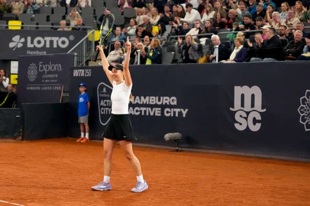 MSC Hamburg Ladies Open - Day 7 Fifth seed Tamara Korpatsch of Germany celebrates after winning the singles final against fourth seed Anna Bondar of Hungary at the 2026 MSC Hamburg Ladies Open women s tennis tournament at Am Rothenbaum in Hamburg, Germany. Hamburg Hamburg Germany  Copyright: xOwenxHammondx originalFilename:hammond-2026msch260726_np1i2.jpg