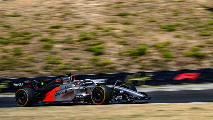 F1 Grand Prix of Hungary Nico Hulkenberg of the Team Audi Revolut F1 Team Audi R26 faces the race during the FIA Formula One World Championship, WM, Weltmeisterschaft Hungarian Grand Prix 2026 in Budapest, Hungary. Budapest Hungary  Copyright: xLucaxBarsalix originalFilename:barsali-notitle260725_npEZQ.jpg