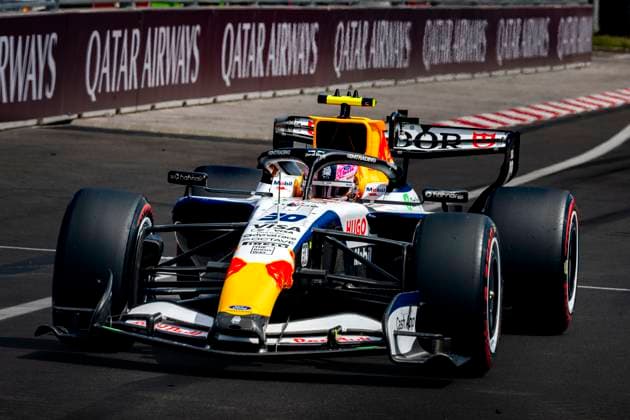 BUDAPEST - Formula 1 driver Liam Lawson of Visa Cash App Racing Bulls Formula One Team during the Formula 1 Hungary at the Hungaroring circuit on July 26, 2026 in Budapest, Hungary. (Photo by DeFodi Images) - *** BUDAPEST: Formula 1 driver Liam Lawson of the Visa Cash App Racing Bulls Formula One Team during the Formula 1 Hungarian Grand Prix at the Hungaroring circuit on July 26, 2026, in Budapest, Hungary. Photo by DeFodi Images
