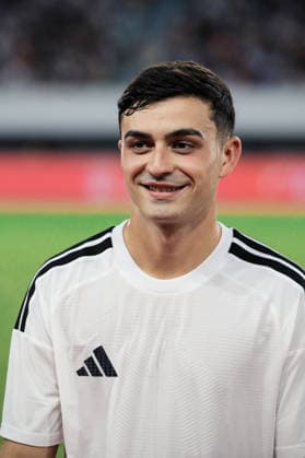 SUZHOU, CHINA - JULY 26: Spanish national team, Nationalteam player Pedri Gonzalez attends the final of the National Youth Campus Football High School League and competes with outstanding players on July 26, 2026 in Suzhou, Jiangsu Province of China.  Copyright: xVCGx 111656521369