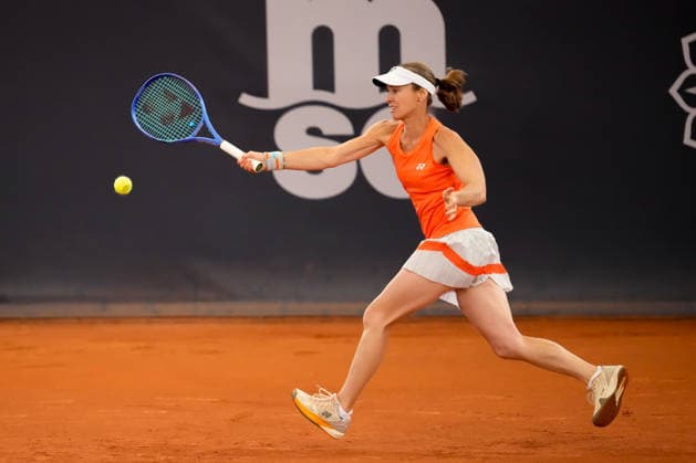 MSC Hamburg Ladies Open - Day 7 Martina Hingis of Switzerland plays during an exhibition match against Andrea Petkovic of Germany at the 2026 MSC Hamburg Ladies Open Women s tennis tournament at Am Rothenbaum in Hamburg, Germany. Hamburg Hamburg Germany  Copyright: xOwenxHammondx originalFilename:hammond-2026msch260726_np48E.jpg