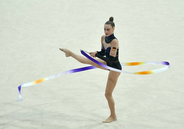 26.07.2026, xhbx, Turnen Rhythmische Sportgymnastik, Deutsche Meisterschaften 2026 v.l. Darja Varfolomeev (TSV Schmiden 1902), Darja Varfolomeev (TSV Schmiden 1902) Übung mit dem Band (DFL DFB REGULATIONS PROHIBIT ANY USE OF PHOTOGRAPHS as IMAGE SEQUENCES and or QUASI-VIDEO) Hannover *** July 26, 2026, xhbx, Rhythmic Gymnastics, 2026 German Championships, from left: Darja Varfolomeev, TSV Schmiden 1902, Darja Varfolomeev, TSV Schmiden 1902, ribbon routine. DFL and DFB regulations prohibit any use of photographs as image sequences and or quasi-video. Hanover