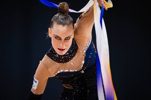 Die Finals 2026 - Rhythmische Sportgymnastik, 26.07.2026 Darja Verfolomeev - TSV Scheiden 1902 e.V. (Band); Die Finals 2026 - Rhythmische Sportgymnastik am 26.07.2026 in der ZAG-Arena, Hannover *** The 2026 Rhythmic Gymnastics Finals, July 26, 2026 Darja Verfolomeev TSV Scheiden 1902 e.V. Ribbon The 2026 Rhythmic Gymnastics Finals on July 26, 2026, at the ZAG Arena, Hanover Copyright: xBEAUTIFULxSPORTS Tonhäuserx
