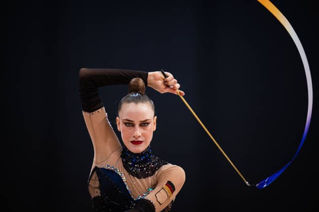 Die Finals 2026 - Rhythmische Sportgymnastik, 26.07.2026 Darja Verfolomeev - TSV Scheiden 1902 e.V. (Band); Die Finals 2026 - Rhythmische Sportgymnastik am 26.07.2026 in der ZAG-Arena, Hannover *** The 2026 Rhythmic Gymnastics Finals, July 26, 2026 Darja Verfolomeev TSV Scheiden 1902 e.V. Ribbon The 2026 Rhythmic Gymnastics Finals on July 26, 2026, at the ZAG Arena, Hanover Copyright: xBEAUTIFULxSPORTS Tonhäuserx