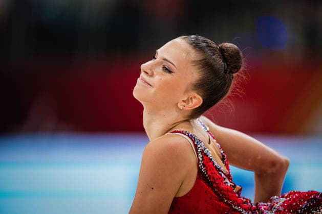 Die Finals 2026 - Rhythmische Sportgymnastik, 26.07.2026 Lisa Maria Grarac - TSV Schmiden 1902 e.V. (Band); Die Finals 2026 - Rhythmische Sportgymnastik am 26.07.2026 in der ZAG-Arena, Hannover *** The 2026 Rhythmic Gymnastics Finals, July 26, 2026 Lisa Maria Grarac TSV Schmiden 1902 e.V. Ribbon The 2026 Rhythmic Gymnastics Finals on July 26, 2026, at the ZAG Arena, Hanover Copyright: xBEAUTIFULxSPORTS Tonhäuserx