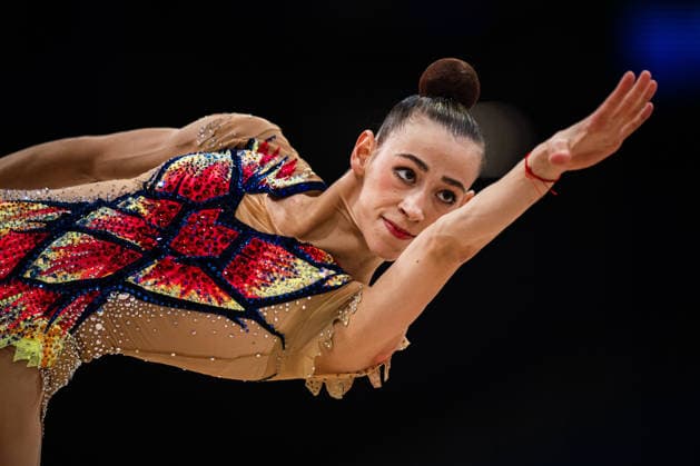 Die Finals 2026 - Rhythmische Sportgymnastik, 26.07.2026 Julia Stavickaja - Bremen 1860 (Band); Die Finals 2026 - Rhythmische Sportgymnastik am 26.07.2026 in der ZAG-Arena, Hannover *** The 2026 Rhythmic Gymnastics Finals, July 26, 2026, Julia Stavickaja, Bremen 1860, Ribbon The 2026 Rhythmic Gymnastics Finals on July 26, 2026, at the ZAG Arena, Hanover Copyright: xBEAUTIFULxSPORTS Tonhäuserx