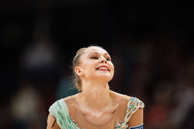 Die Finals 2026 - Rhythmische Sportgymnastik, 26.07.2026 Viktoria Steinfeld - TSV Schmiden 1902 e.V. (Band); Die Finals 2026 - Rhythmische Sportgymnastik am 26.07.2026 in der ZAG-Arena, Hannover *** The 2026 Rhythmic Gymnastics Finals, July 26, 2026 Viktoria Steinfeld TSV Schmiden 1902 e.V. Ribbon The 2026 Rhythmic Gymnastics Finals on July 26, 2026, at the ZAG Arena, Hanover Copyright: xBEAUTIFULxSPORTS Tonhäuserx