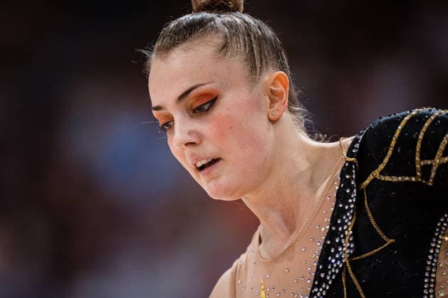 Die Finals 2026 - Rhythmische Sportgymnastik, 26.07.2026 Margarita Kolosov - SG Potsdam Abt. RSG (Band); Die Finals 2026 - Rhythmische Sportgymnastik am 26.07.2026 in der ZAG-Arena, Hannover *** The 2026 Rhythmic Gymnastics Finals, July 26, 2026, Margarita Kolosov, SG Potsdam, Rhythmic Gymnastics Ribbon Division. The 2026 Rhythmic Gymnastics Finals on July 26, 2026, at the ZAG Arena in Hanover Copyright: xBEAUTIFULxSPORTS Tonhäuserx