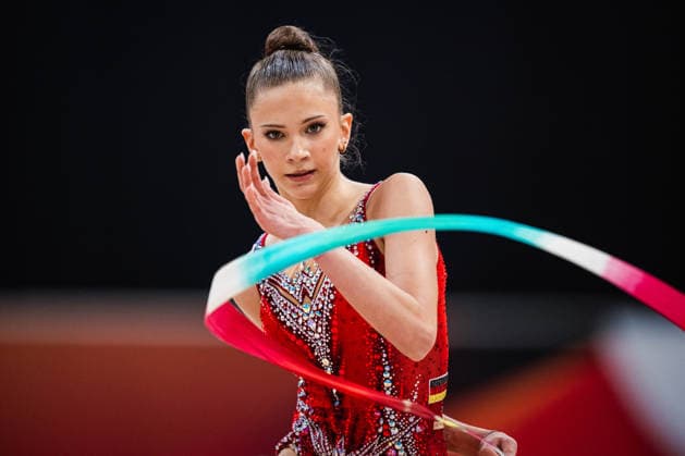 Die Finals 2026 - Rhythmische Sportgymnastik, 26.07.2026 Lisa Maria Grarac - TSV Schmiden 1902 e.V. (Band); Die Finals 2026 - Rhythmische Sportgymnastik am 26.07.2026 in der ZAG-Arena, Hannover *** The 2026 Rhythmic Gymnastics Finals, July 26, 2026 Lisa Maria Grarac TSV Schmiden 1902 e.V. Ribbon The 2026 Rhythmic Gymnastics Finals on July 26, 2026, at the ZAG Arena, Hanover Copyright: xBEAUTIFULxSPORTS Tonhäuserx