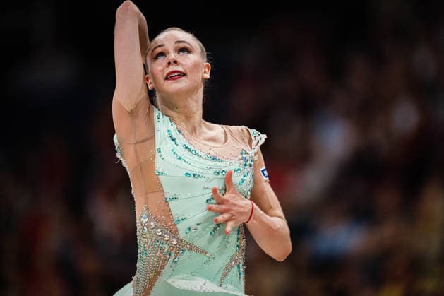 Die Finals 2026 - Rhythmische Sportgymnastik, 26.07.2026 Viktoria Steinfeld - TSV Schmiden 1902 e.V. (Band); Die Finals 2026 - Rhythmische Sportgymnastik am 26.07.2026 in der ZAG-Arena, Hannover *** The 2026 Rhythmic Gymnastics Finals, July 26, 2026 Viktoria Steinfeld TSV Schmiden 1902 e.V. Ribbon The 2026 Rhythmic Gymnastics Finals on July 26, 2026, at the ZAG Arena, Hanover Copyright: xBEAUTIFULxSPORTS Tonhäuserx