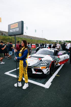 ADAC GT4 Germany, 5. + 6. Rennen Oschersleben 2026 87 Toyota GR Supra GT4 EVO2, CRT Lucas Cartelle, Hudson Schwartz - picture by Gruppe C Photography Oschersleben Oschersleben Sachsen-Anhalt Germany Copyright: xGruppexCxPhotographyx