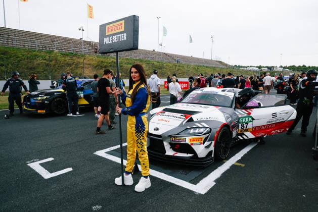 ADAC GT4 Germany, 5. + 6. Rennen Oschersleben 2026 87 Toyota GR Supra GT4 EVO2, CRT Lucas Cartelle, Hudson Schwartz - picture by Gruppe C Photography Oschersleben Oschersleben Sachsen-Anhalt Germany Copyright: xGruppexCxPhotographyx