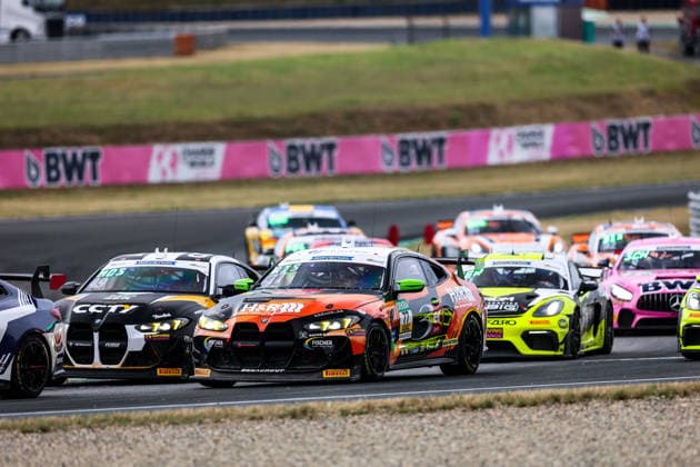 ADAC GT4 Germany, 5. + 6. Rennen Oschersleben 2026 49 BMW M4 718 Cayman GT4 RS Clubsport, FK Performance Motorsport: Luca Link, Luis Moser - picture by Gruppe C Photography Oschersleben Oschersleben Sachsen-Anhalt Germany Copyright: xGruppexCxPhotographyx