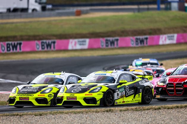ADAC GT4 Germany, 5. + 6. Rennen Oschersleben 2026 31 Porsche 718 Cayman GT4 RS Clubsport, Avia W&S Motorsport: Lachlan Robinson, Denny Berndt - picture by Gruppe C Photography Oschersleben Oschersleben Sachsen-Anhalt Germany Copyright: xGruppexCxPhotographyx