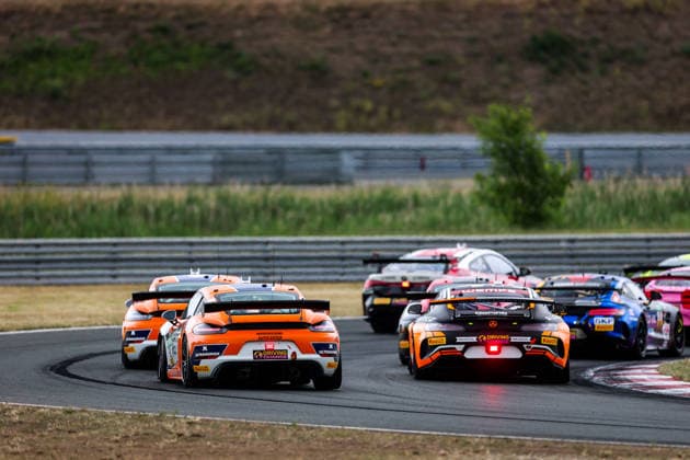 ADAC GT4 Germany, 5. + 6. Rennen Oschersleben 2026 91 Porsche 718 Cayman GT4 RS Clubsport, Team Wimmer Werk Motorsport: Jesper Bruno Jensen, Laurenz Rühl - picture by Gruppe C Photography Oschersleben Oschersleben Sachsen-Anhalt Germany Copyright: xGruppexCxPhotographyx