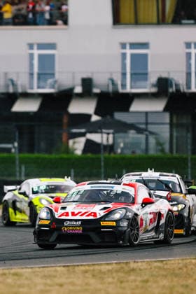 ADAC GT4 Germany, 5. + 6. Rennen Oschersleben 2026 30 Porsche 718 Cayman GT4 RS Clubsport, Avia W&S Motorsport: Maximilian Schreyer, Alon Gabbay - picture by Gruppe C Photography Oschersleben Oschersleben Sachsen-Anhalt Germany Copyright: xGruppexCxPhotographyx