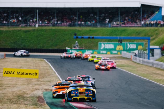 ADAC GT4 Germany, 5. + 6. Rennen Oschersleben 2026 92 Porsche 718 Cayman GT4 Clubsport, Team Wimmer Werk Motorsport: Egor Litvinenko, Oskar Dix - picture by Gruppe C Photography Oschersleben Oschersleben Sachsen-Anhalt Germany Copyright: xGruppexCxPhotographyx