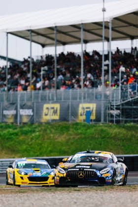 ADAC GT4 Germany, 5. + 6. Rennen Oschersleben 2026 85 Mercedes-AMG GT4, CV Performance X JP Motorsport: Kyam Potez, Jonathan Engström - picture by Gruppe C Photography Oschersleben Oschersleben Sachsen-Anhalt Germany Copyright: xGruppexCxPhotographyx
