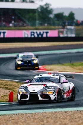 ADAC GT4 Germany, 5. + 6. Rennen Oschersleben 2026 87 Toyota GR Supra GT4 EVO2, CRT Lucas Cartelle, Hudson Schwartz - picture by Gruppe C Photography Oschersleben Oschersleben Sachsen-Anhalt Germany Copyright: xGruppexCxPhotographyx
