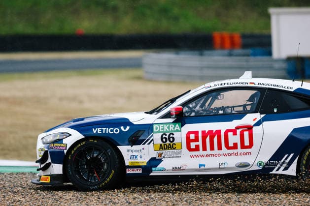 ADAC GT4 Germany, 5. + 6. Rennen Oschersleben 2026 66 BMW M4 GT4 Evo, ME Motorsport: Leon Bauchmüller, Lukas Stiefelhagen - picture by Gruppe C Photography Oschersleben Oschersleben Sachsen-Anhalt Germany Copyright: xGruppexCxPhotographyx